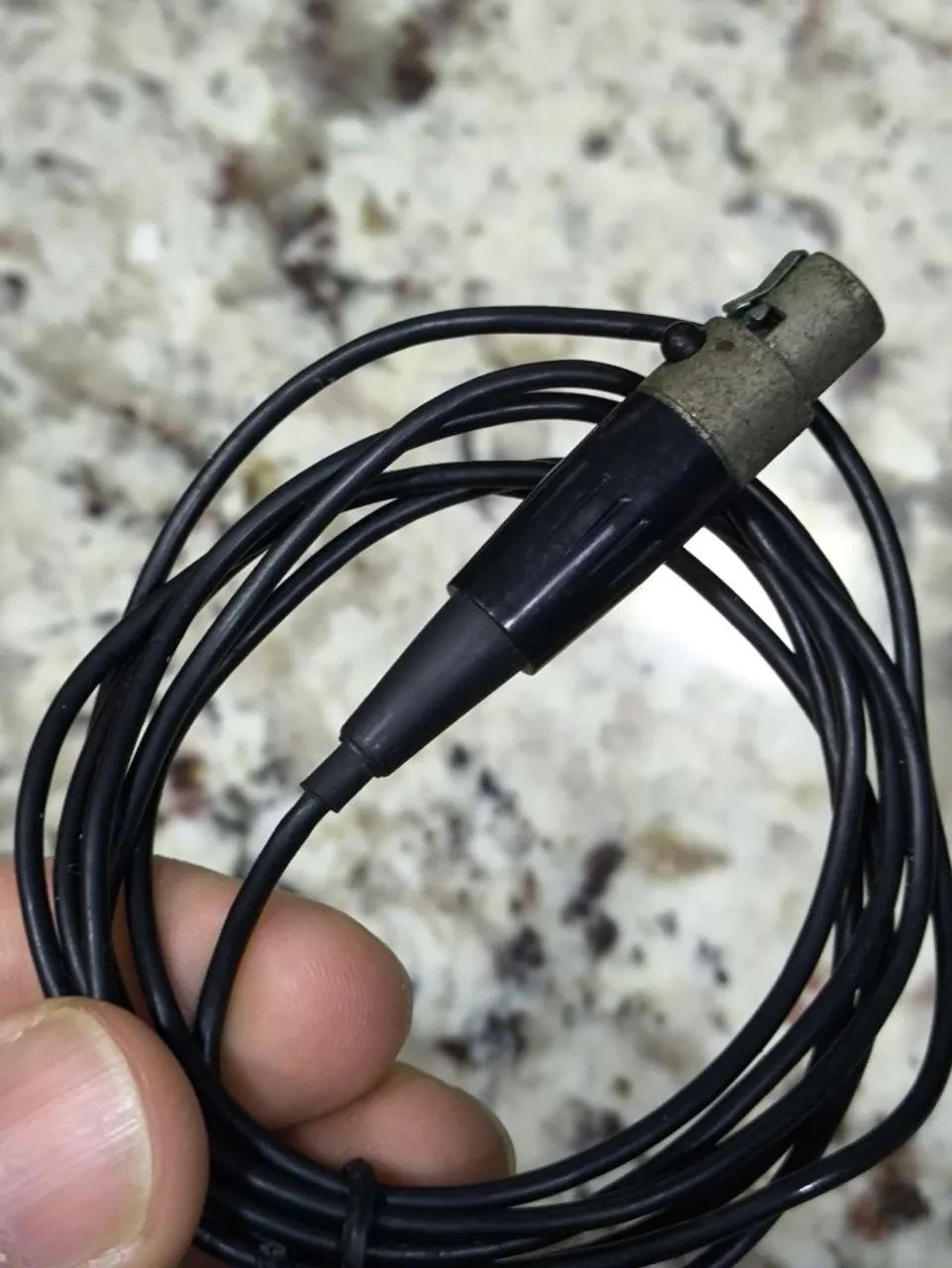 Microfone Lapela Shure Cor Preto usado  - Foto 4