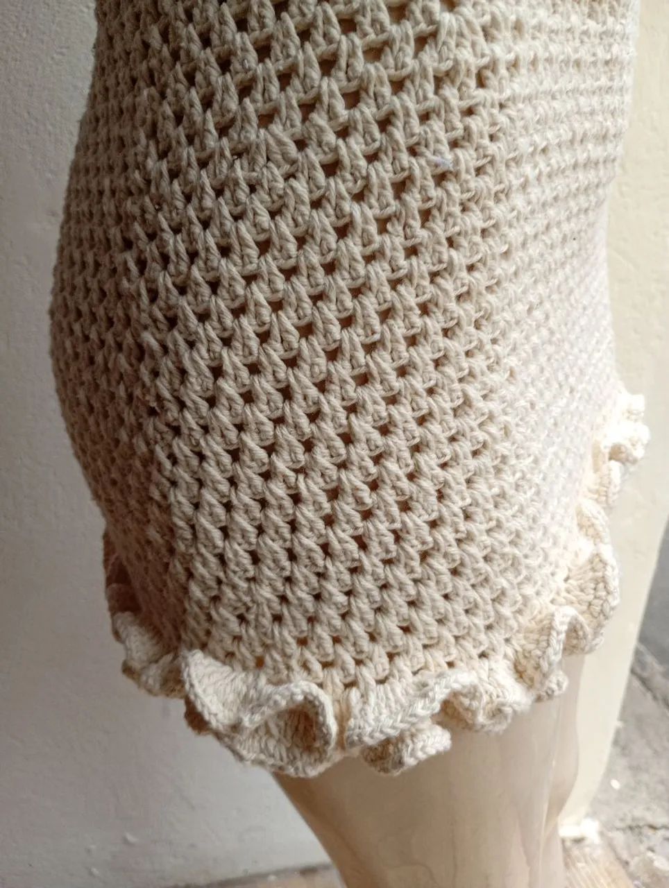 Vestido em crochê  P/M - Foto 4