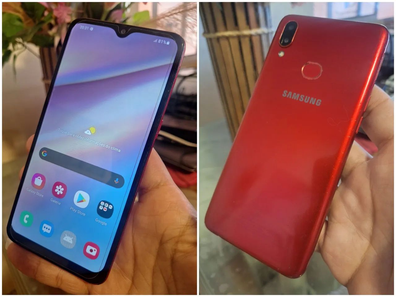 Samsung sem detalhes Aceito cartão 
