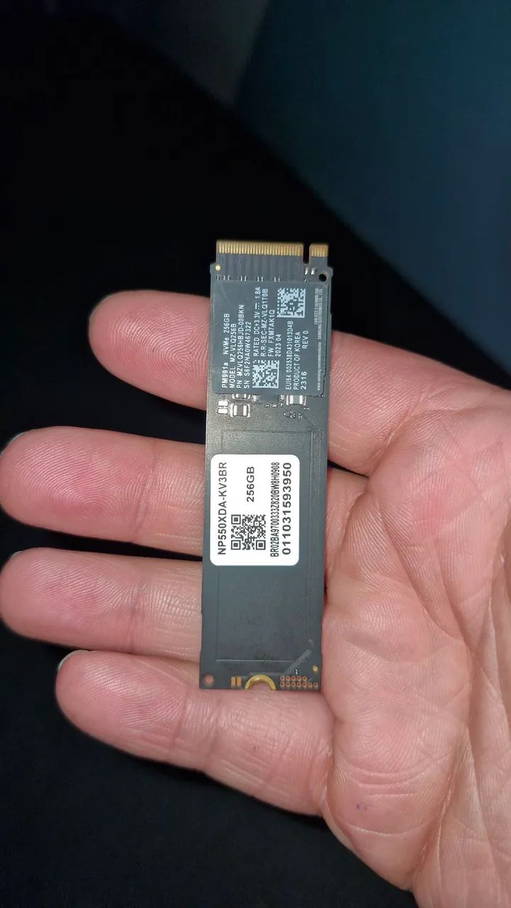 Ssd nvme m2 256gb  - Foto 2