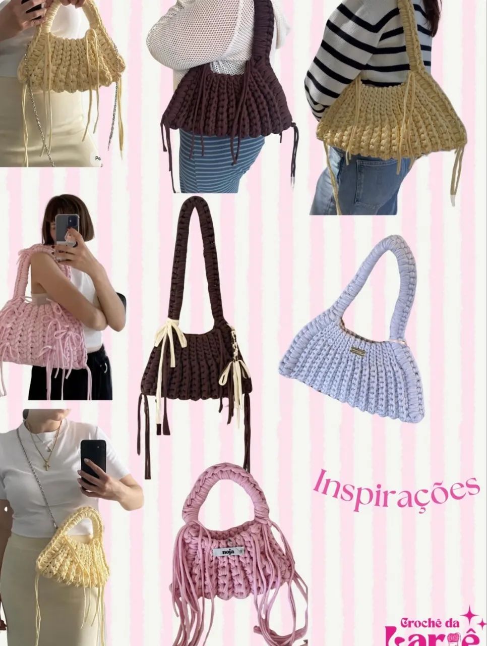 Bolsa crochê dusk bag - Foto 3