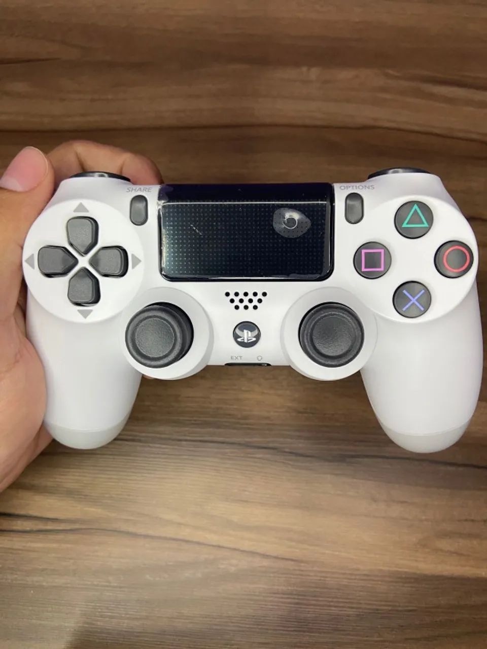 CONTROLE PS4 SONY BRANCO - Foto 4