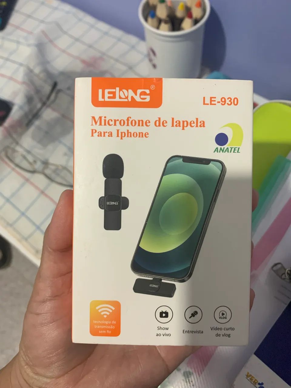 microfone de lapela  - Foto 4
