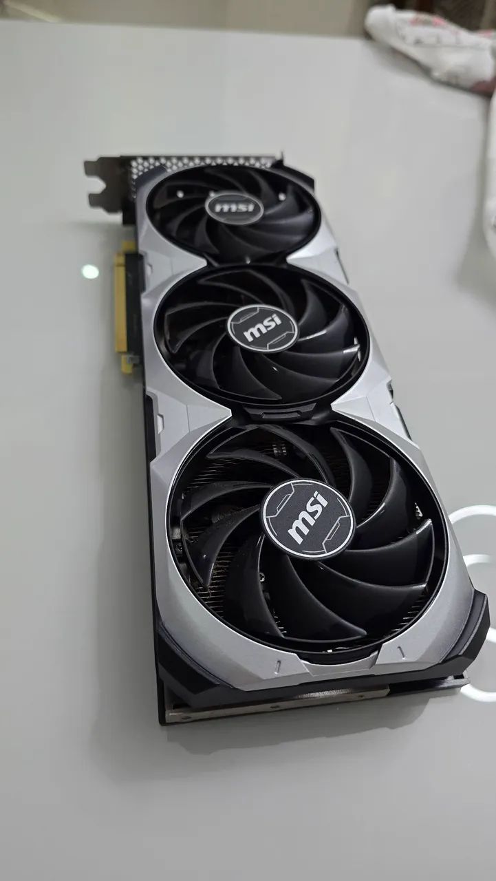 Título: Placa de Vídeo MSI GeForce RTX 4060 Ti - Triple Fan - VENTUS 3x - Excelente Estado - Foto 2