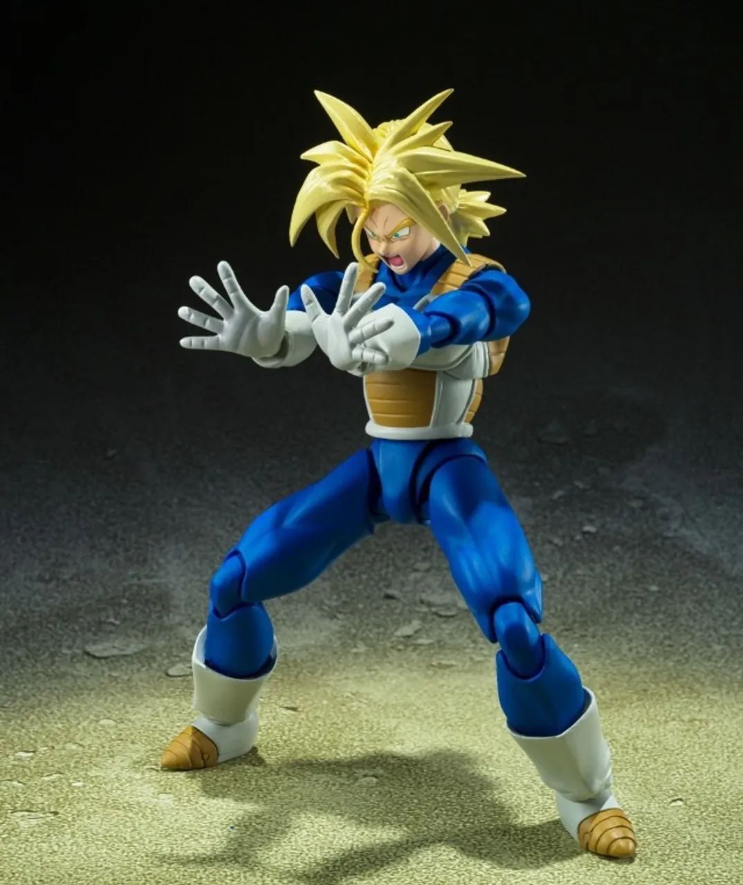 Figura de ação S.H.Figuarts Super Saiyan Trunks -Super Power Hidden in Its Body - Foto 5