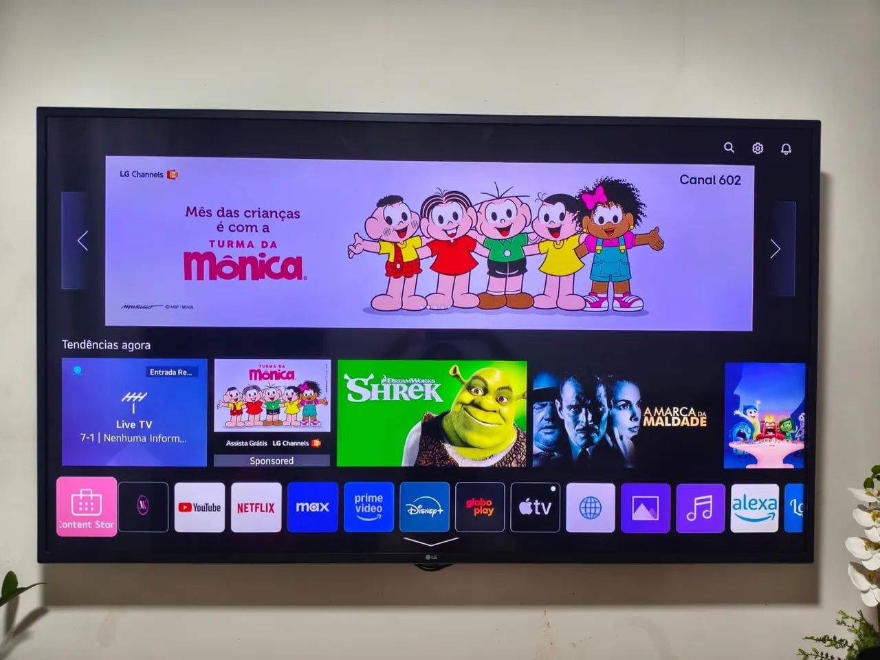 TV SMART LG 4K 60 POLEGADAS 