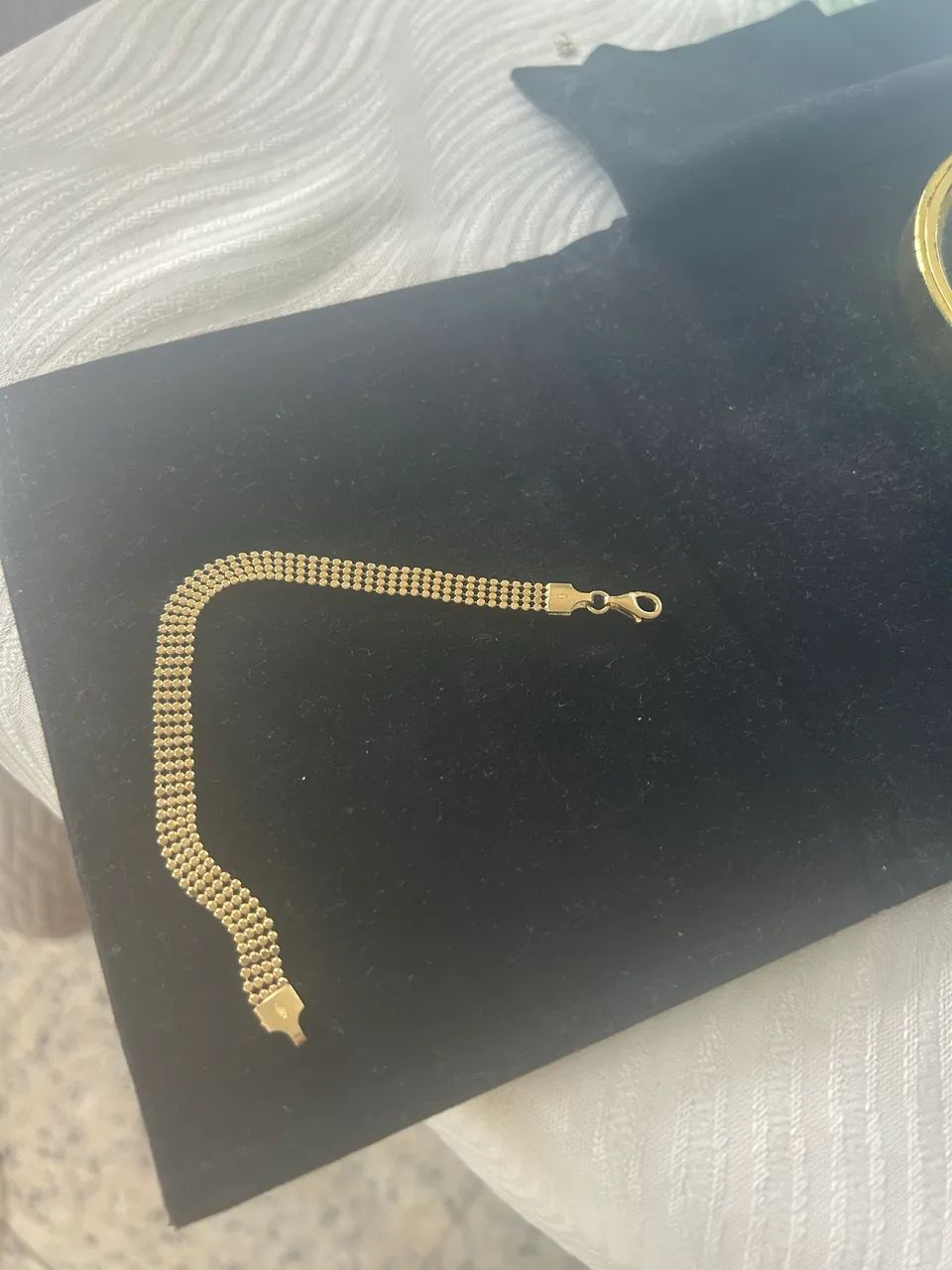 Pulseira ouro 18k 750