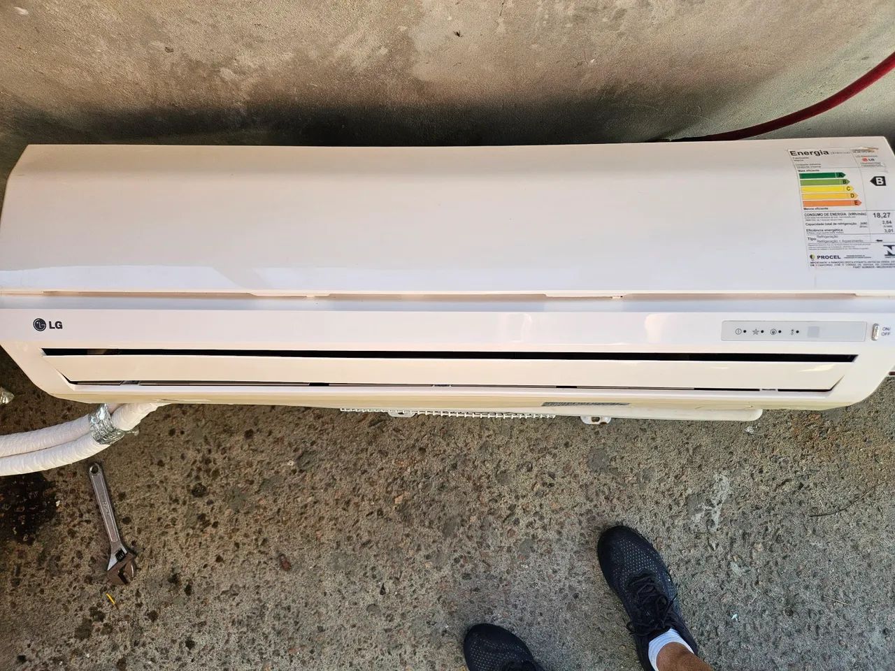 Split LG 9000btus quente e fria  - Foto 3
