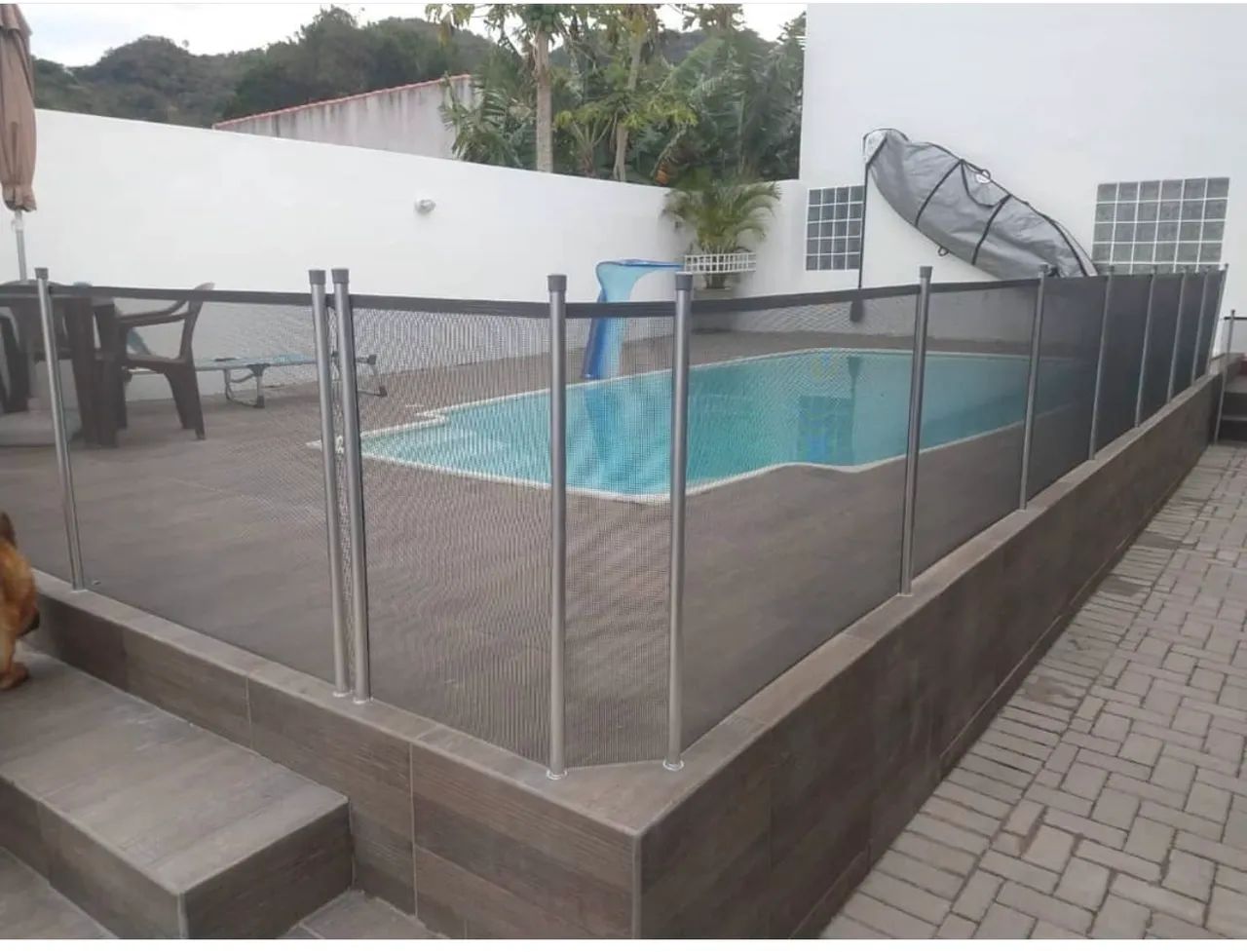 Cerca para piscina NOVA!! Sem uso! - Foto 3