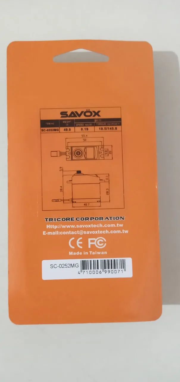 Servo savox sc0252 
