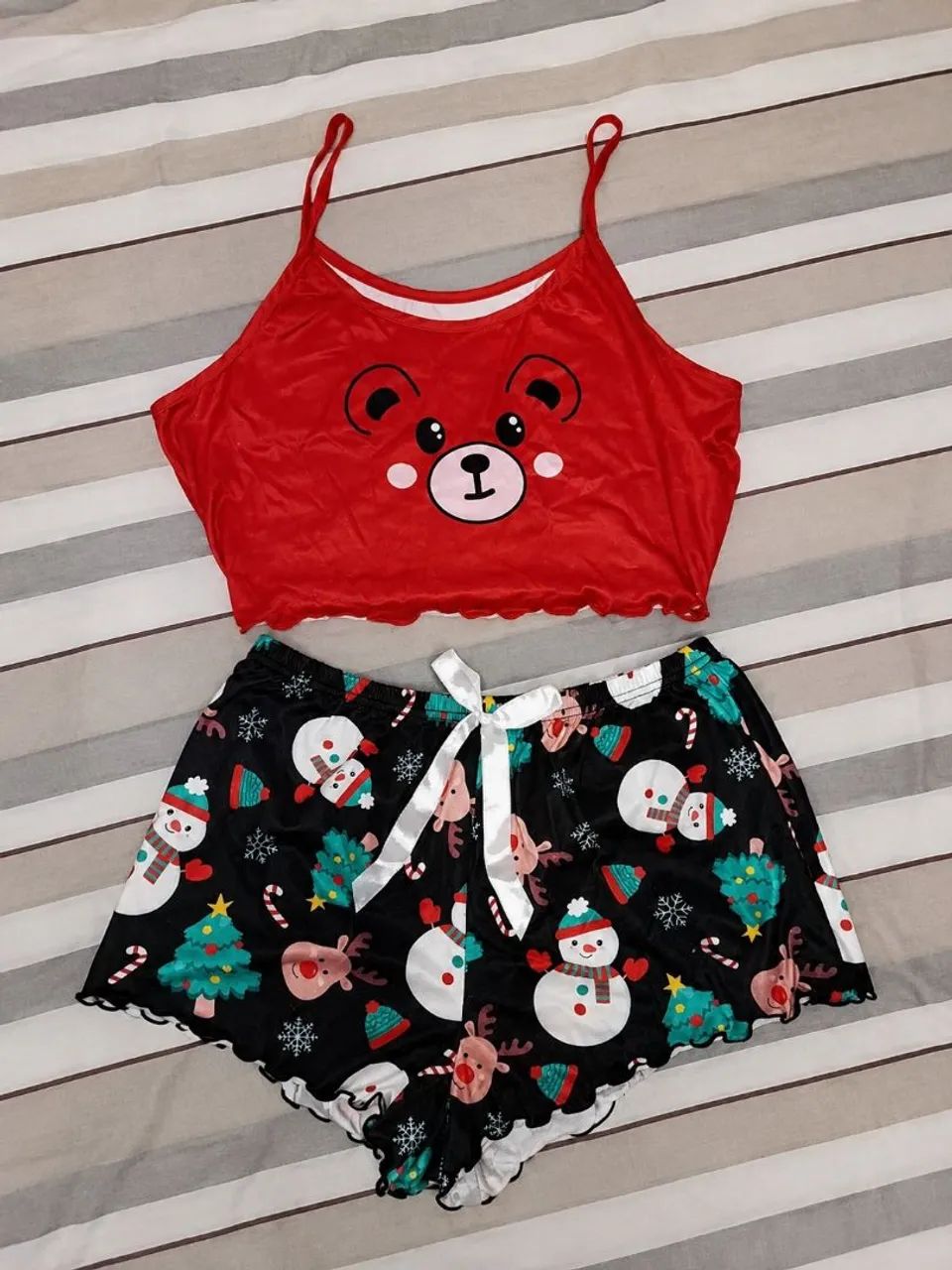 Pijama de Natal Shein GG