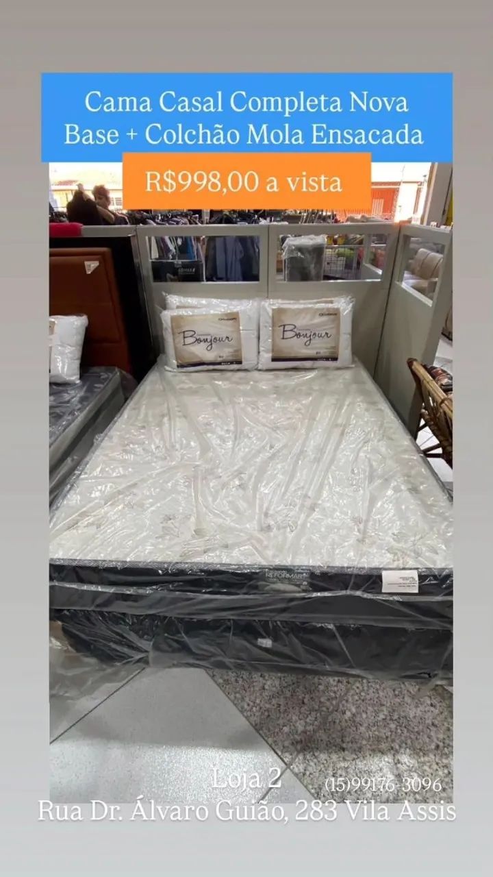 CAMA COMPLETA NOVA