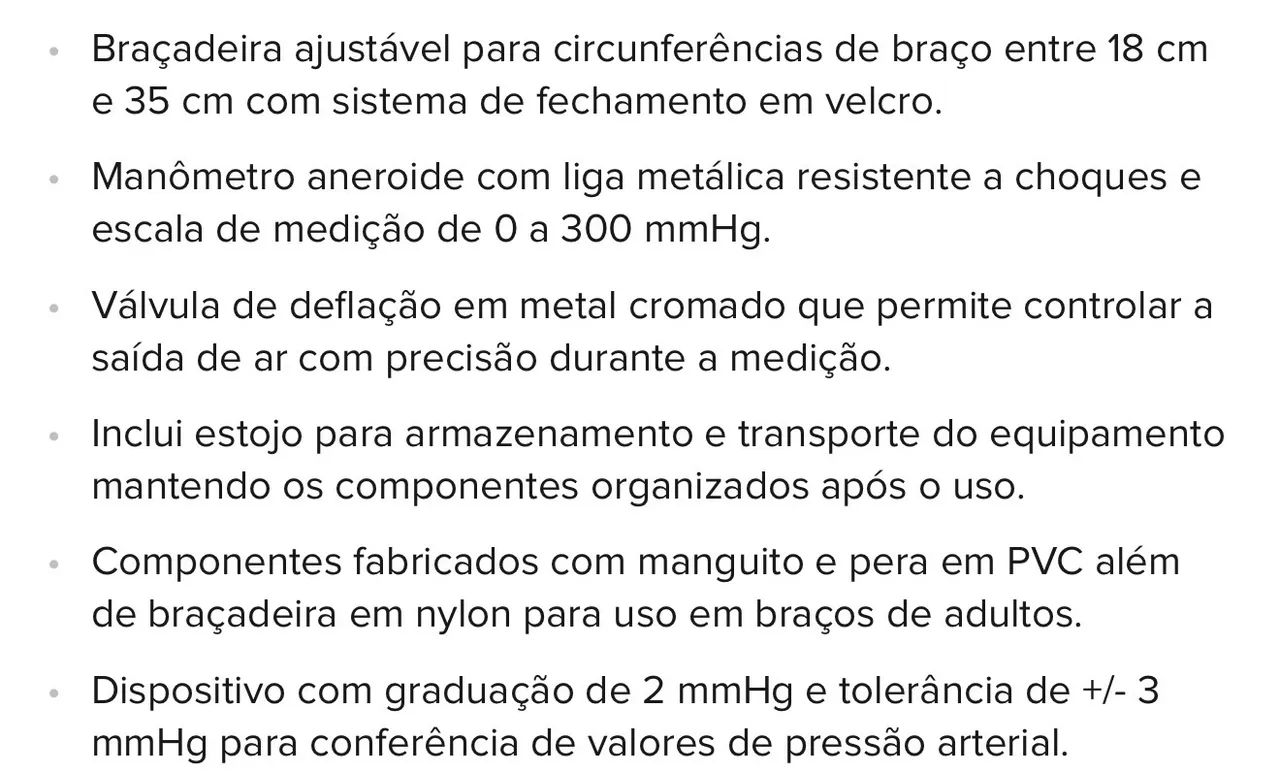 Esfigmomanômetro Premium - Foto 4