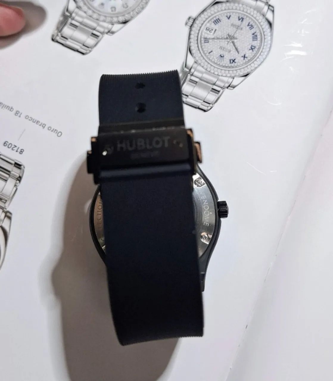 Relógio HUBLOT VENDOME AUTOMÁTICO  - ENTREGAMOS  - Foto 5