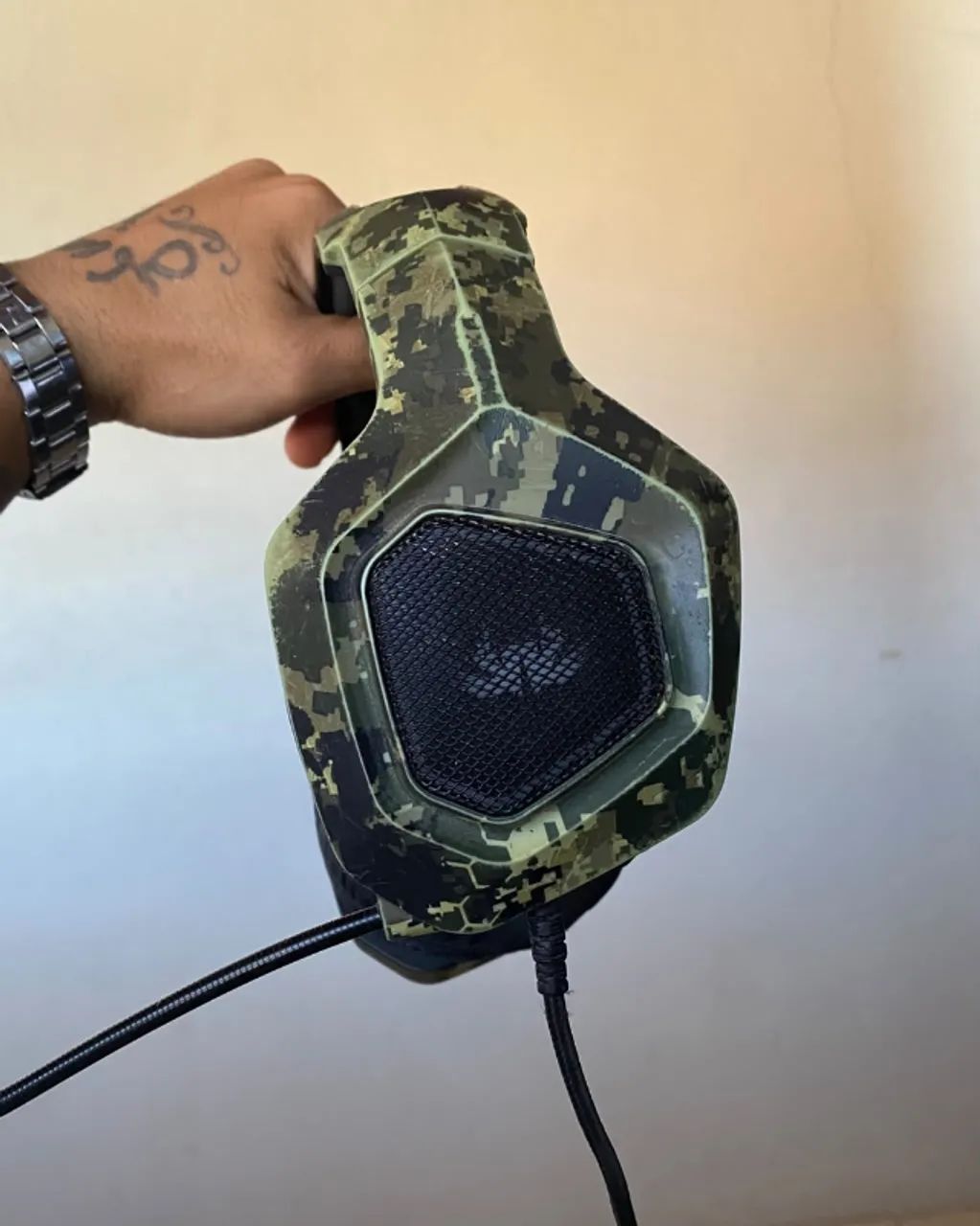 Headset Gamer Camuflado Alta qualidade  - Foto 3