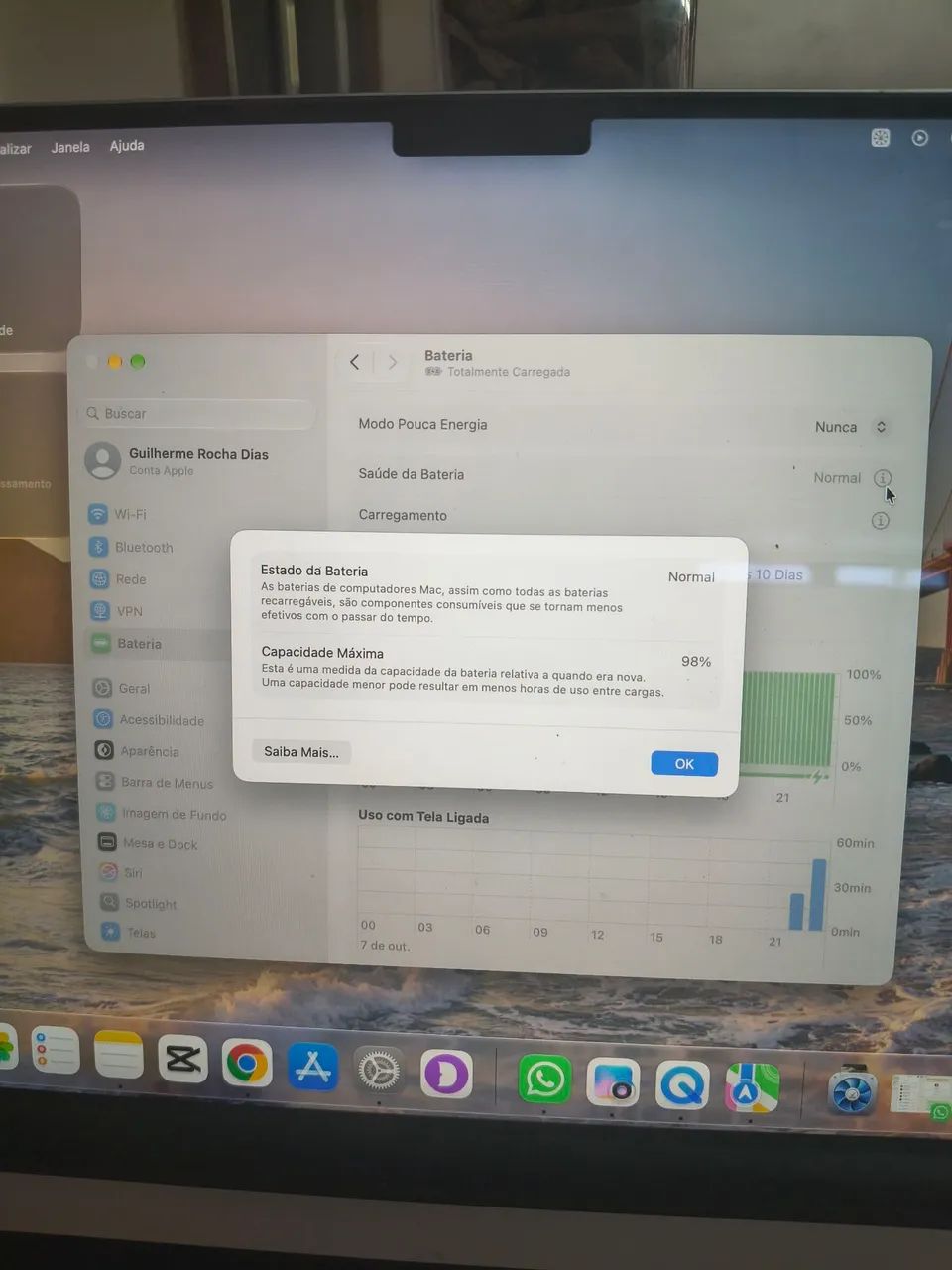 Macbook M1 PRO 2021 14 polegadas / Troco por versão de 16 polegadas  - Foto 2