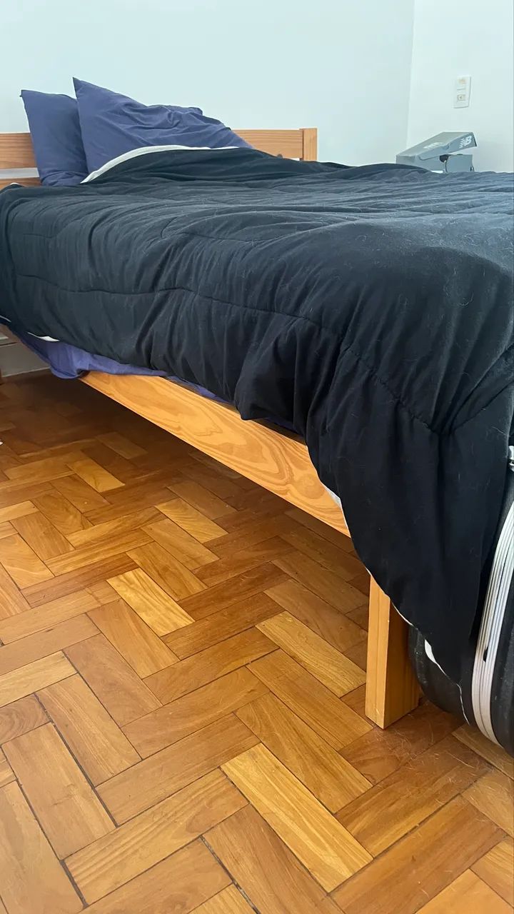 Cama de Casal + Colchão - Foto 2