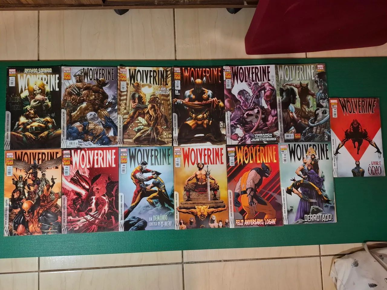 Revistas em Quadrinhos Marvel 2011/2012, tem algumas da DC Comics - Foto 2