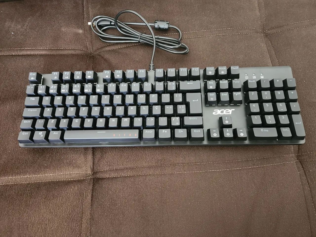 Teclado Gamer Led Retroiluminado USB