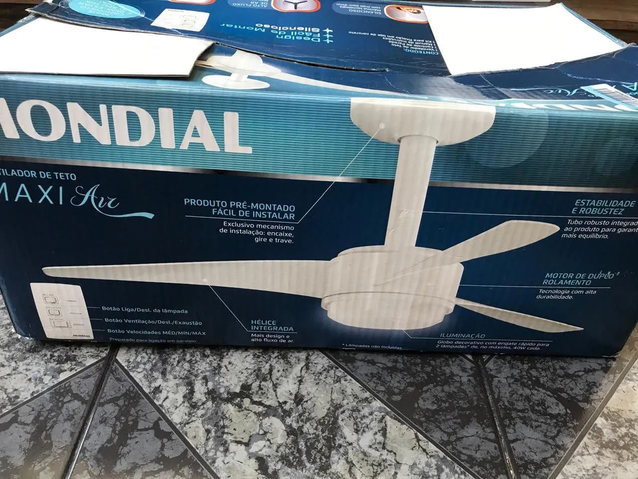 Ventilador de teto 