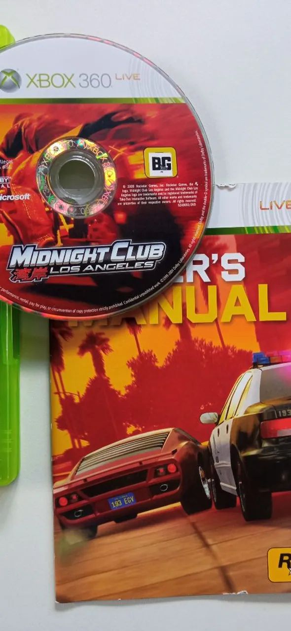 Jogo Midnight club Xbox 360 JAPONÊS ORIGINAL  - Foto 3