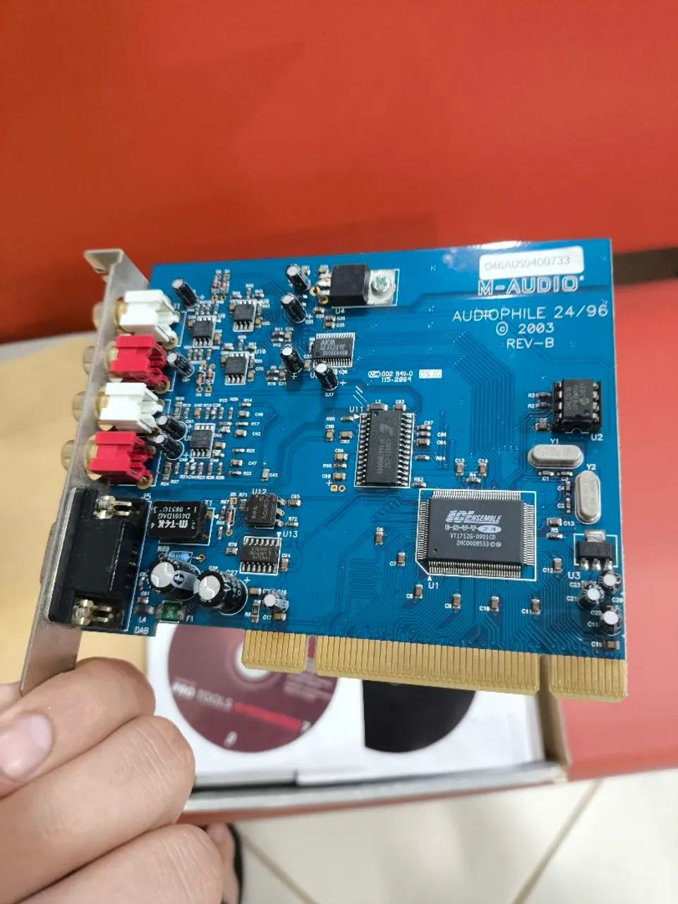 Placa de áudio M-Audio 2496 - Foto 4