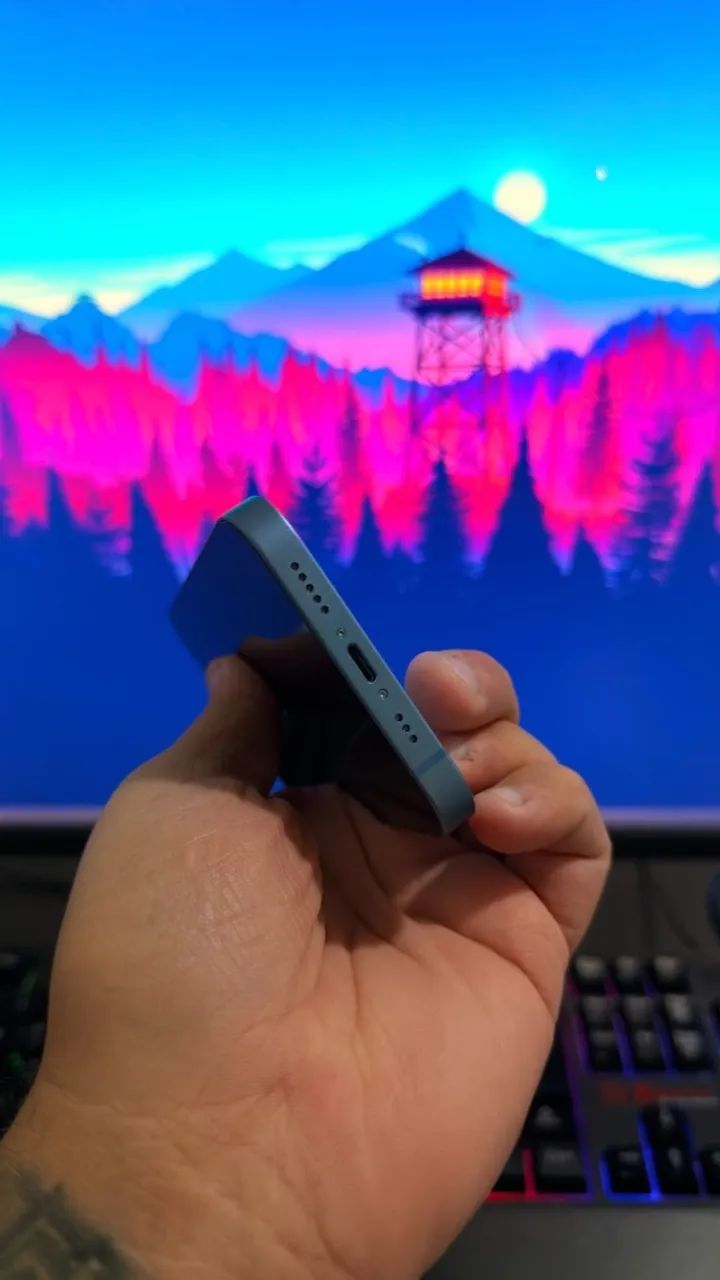 IPhone 14 128gb - Azul - Foto 4