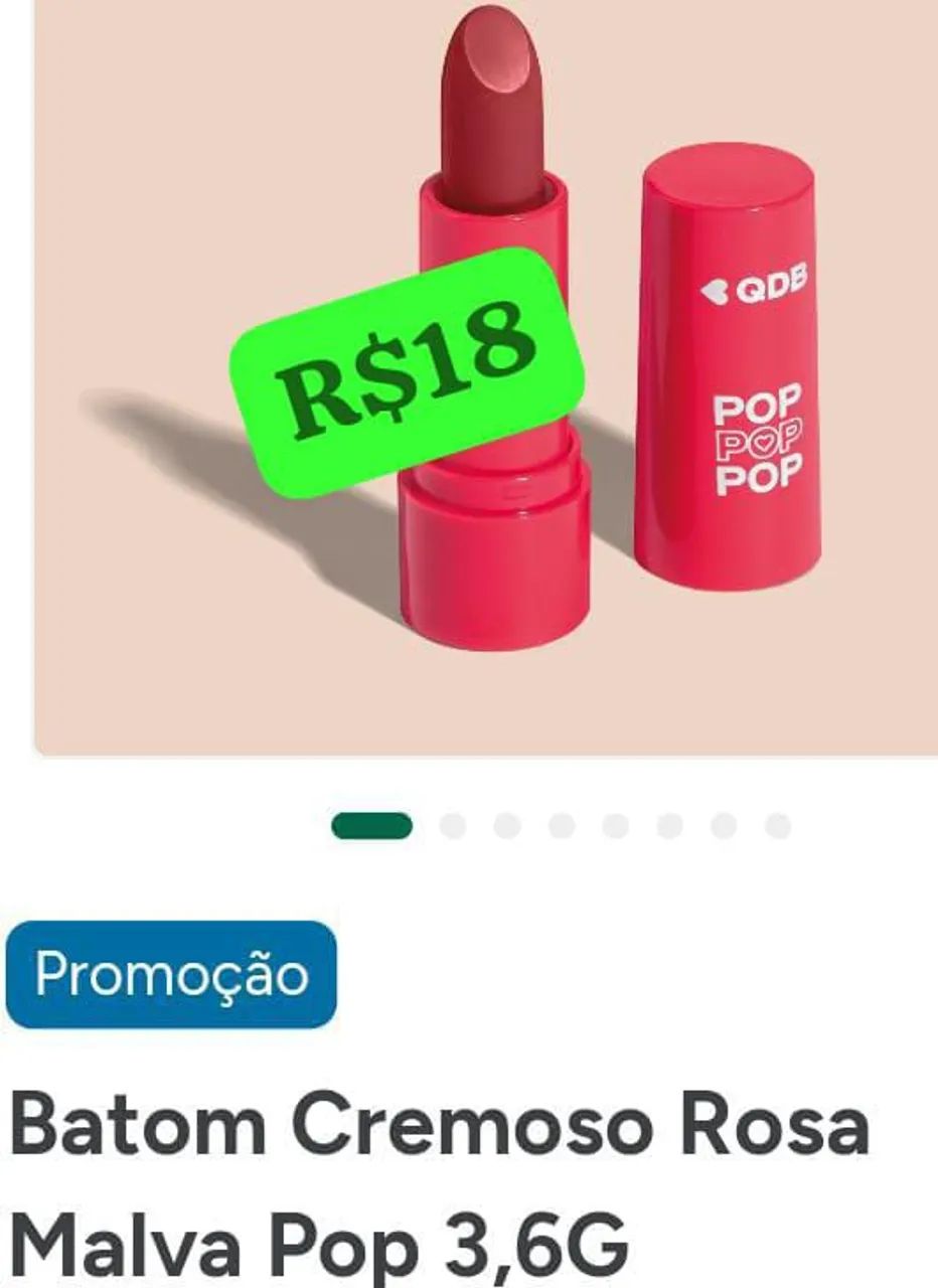 Batons Eudora e Boticário  - Foto 3