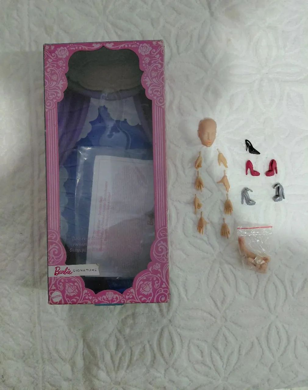 Kit para boneca barbie 