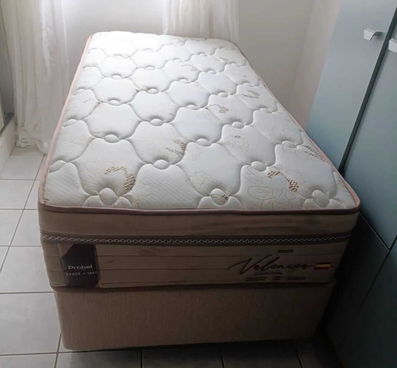 Cama box probel solteiro molas ensacadas  - Foto 2