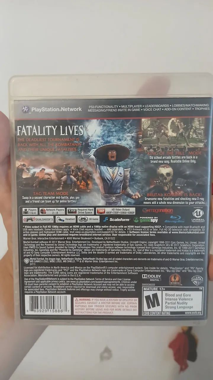 Mortal Kombat PS3 - Foto 2