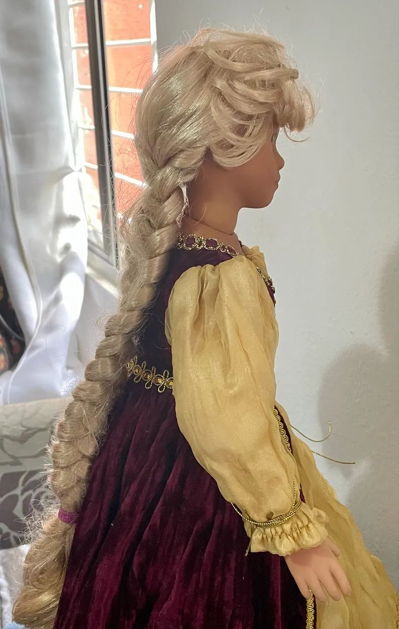 Boneca Rapunzel - Vintage  - Foto 4