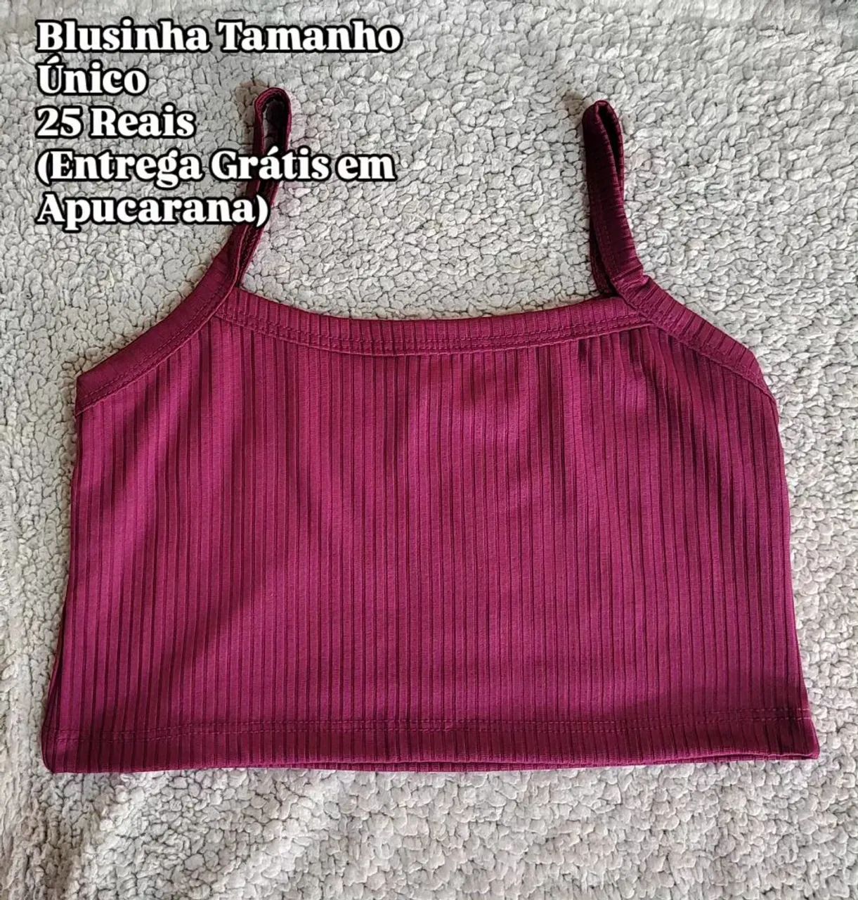 Blusinha Tamanho Único 