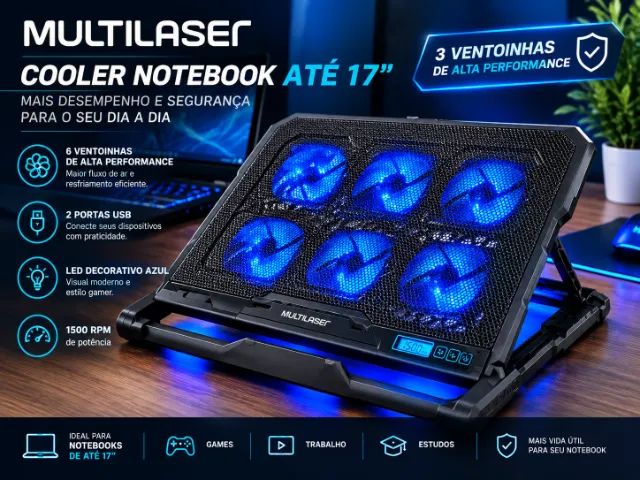 Cooler para notebook 