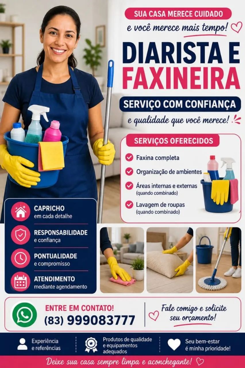 Faxineira e Diarista 150