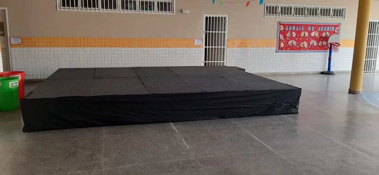 Palco praticável de alumino - Foto 3