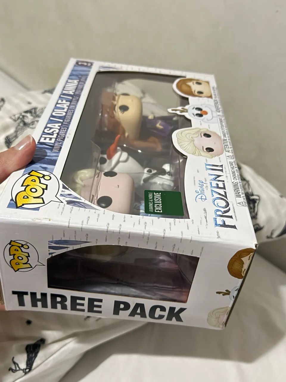 Funko Pop Frozen II - Anna, Elsa e Olaf (3 in 1 pack) - Foto 3