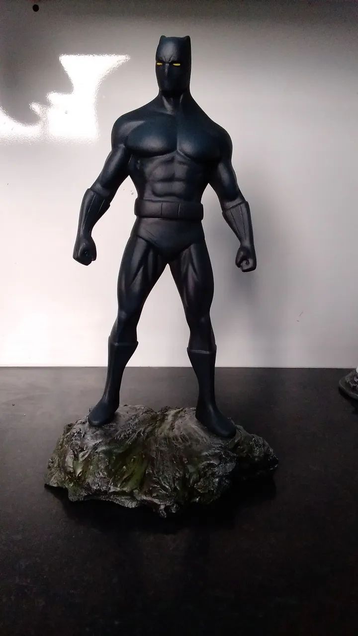 Black panther clássico Hq 32cm 1/6 - Foto 2