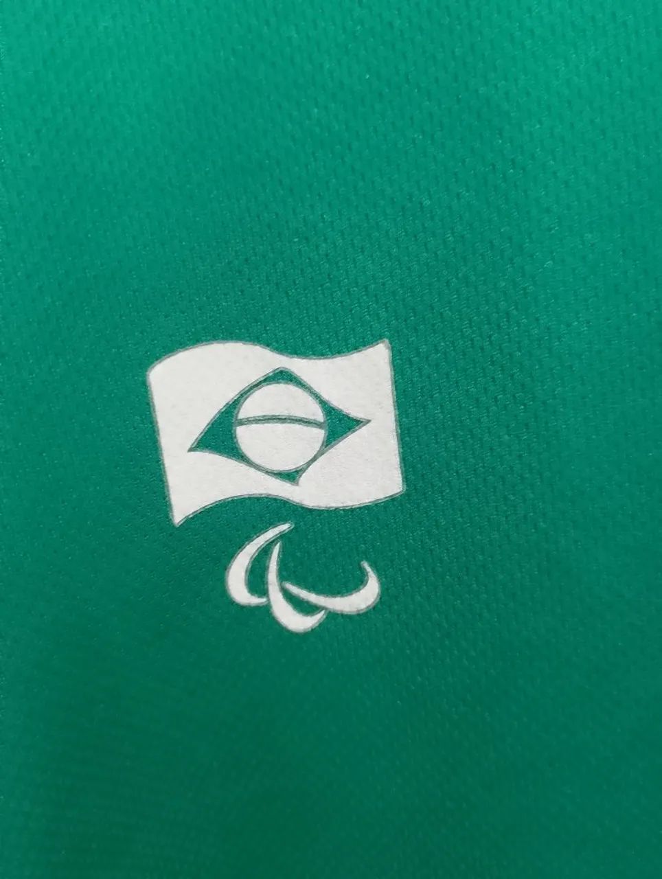 Camisa M verde comissão Paraolimpíadas - Foto 2