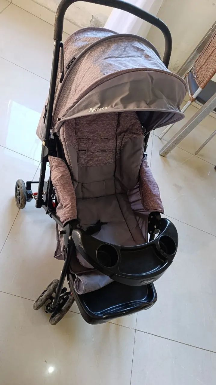 Carrinho de bebê Cosco reverse. - Foto 3