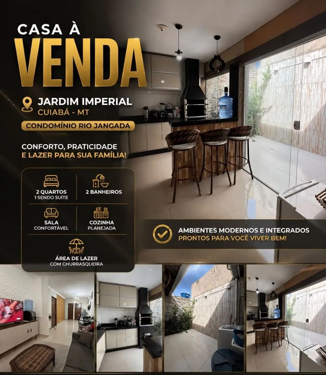 Casa condomínio Jangada 