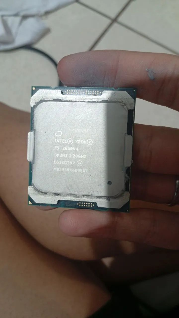Processador Xenon v4 e placa mãe X99-P4 com defeito - Foto 2