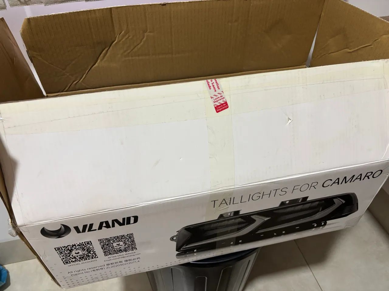 Lanternas camaro estilo corvett versatto