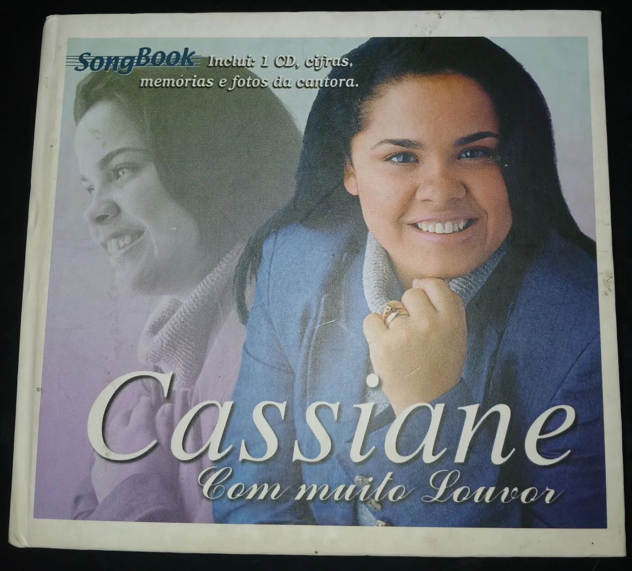 Songbook Cd Cassiane Com Muito Louvor Original Raro