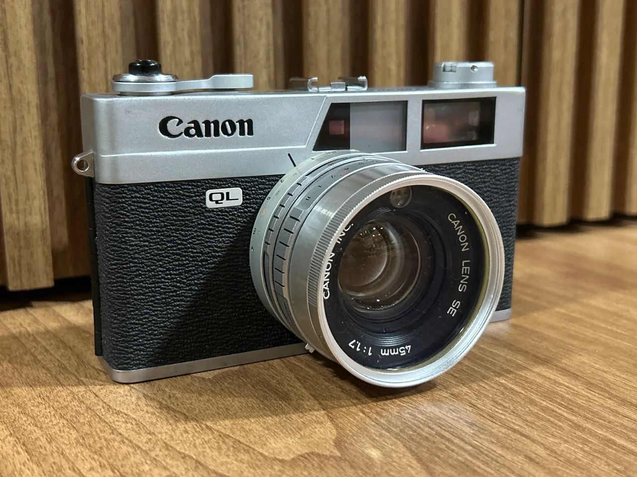 Câmera Analógica Canon Canonet QL17 - Câmeras e Filmadoras