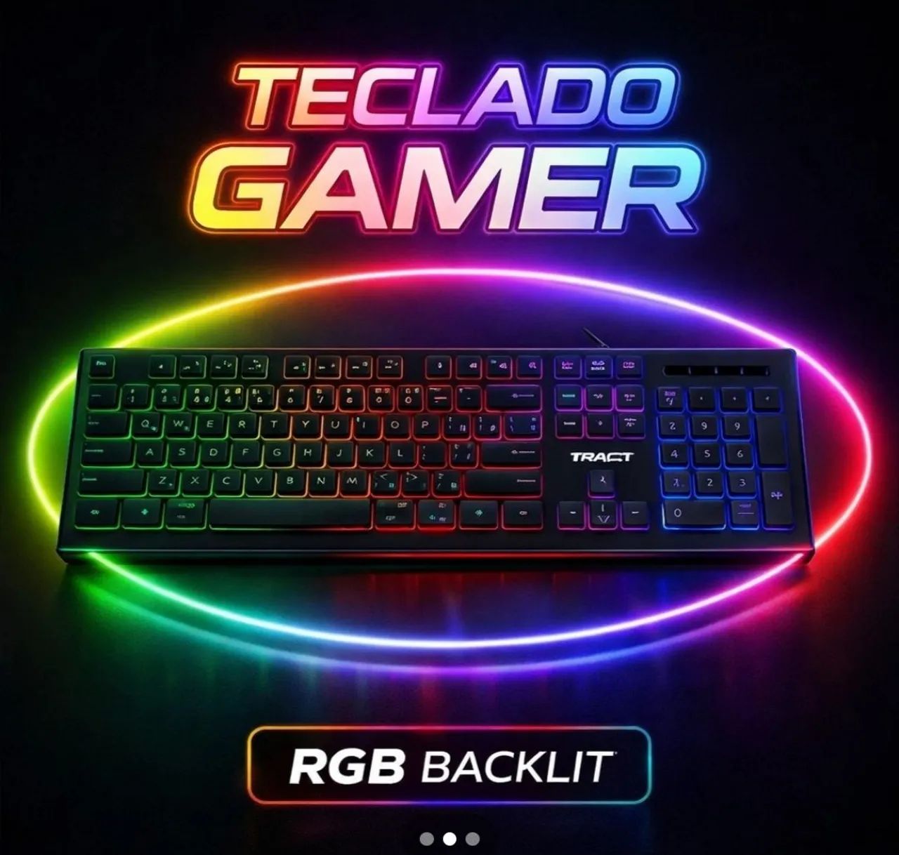 Kit Teclado e Mouse TGT Leopard 2 RGB - Gamer | Custo-Benefício - Foto 2