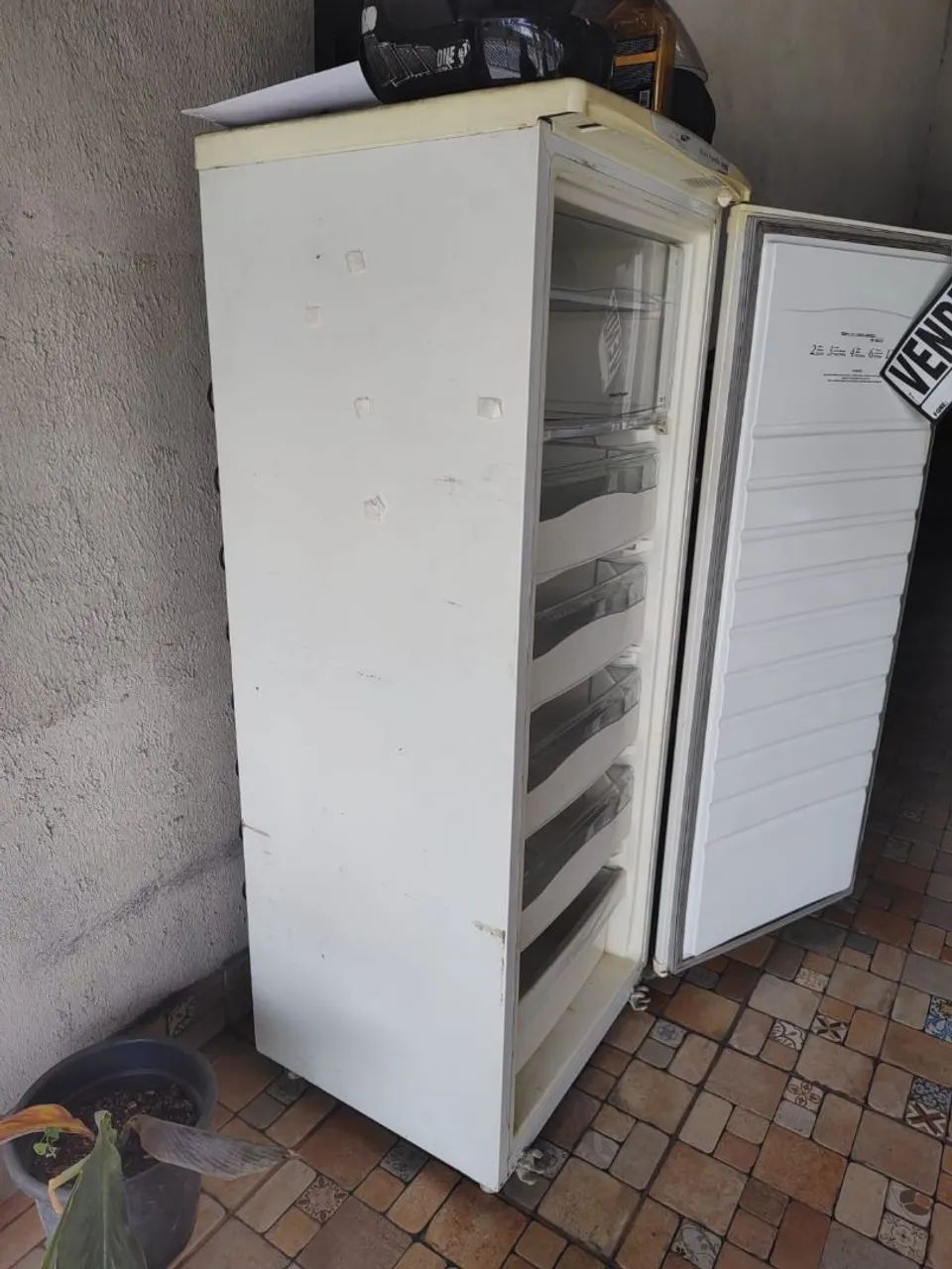 Freezer Brastemp usado 