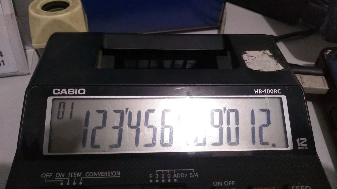 Calculadora Casio HR 100 - Foto 5