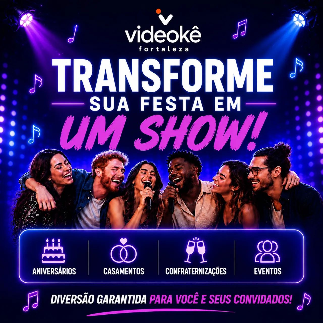 Karaokê e Videokê em Fortaleza