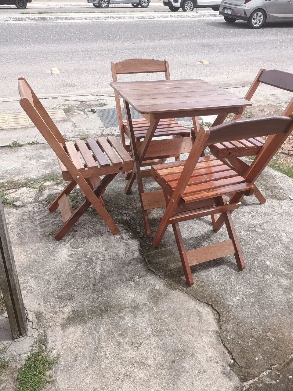 Jogo de mesa para lanchonete